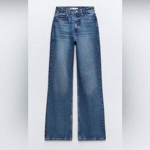 High-Waisted Full Length Z1975 Straight Leg Jeans